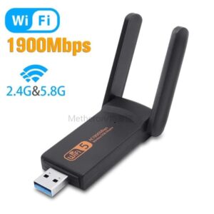 [BẢO HÀNH 6 TH] USB THU WIFI AC 1900Mbps  bắt 5GHz cho máy bàn PC laptop